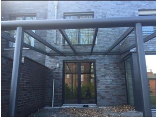 Terrassendach-Bausatz 6 × 3 m