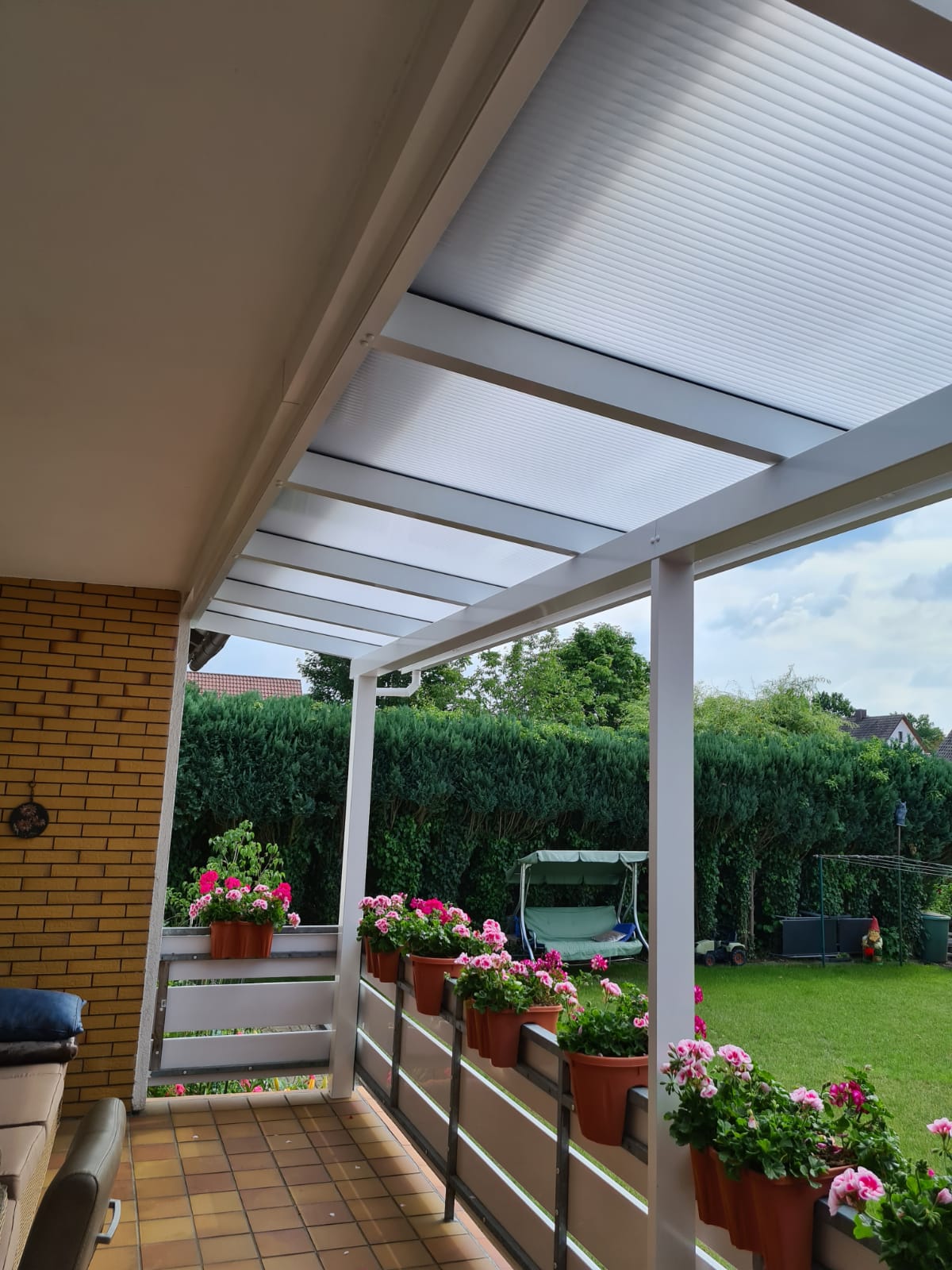 Terrassendach Referenz