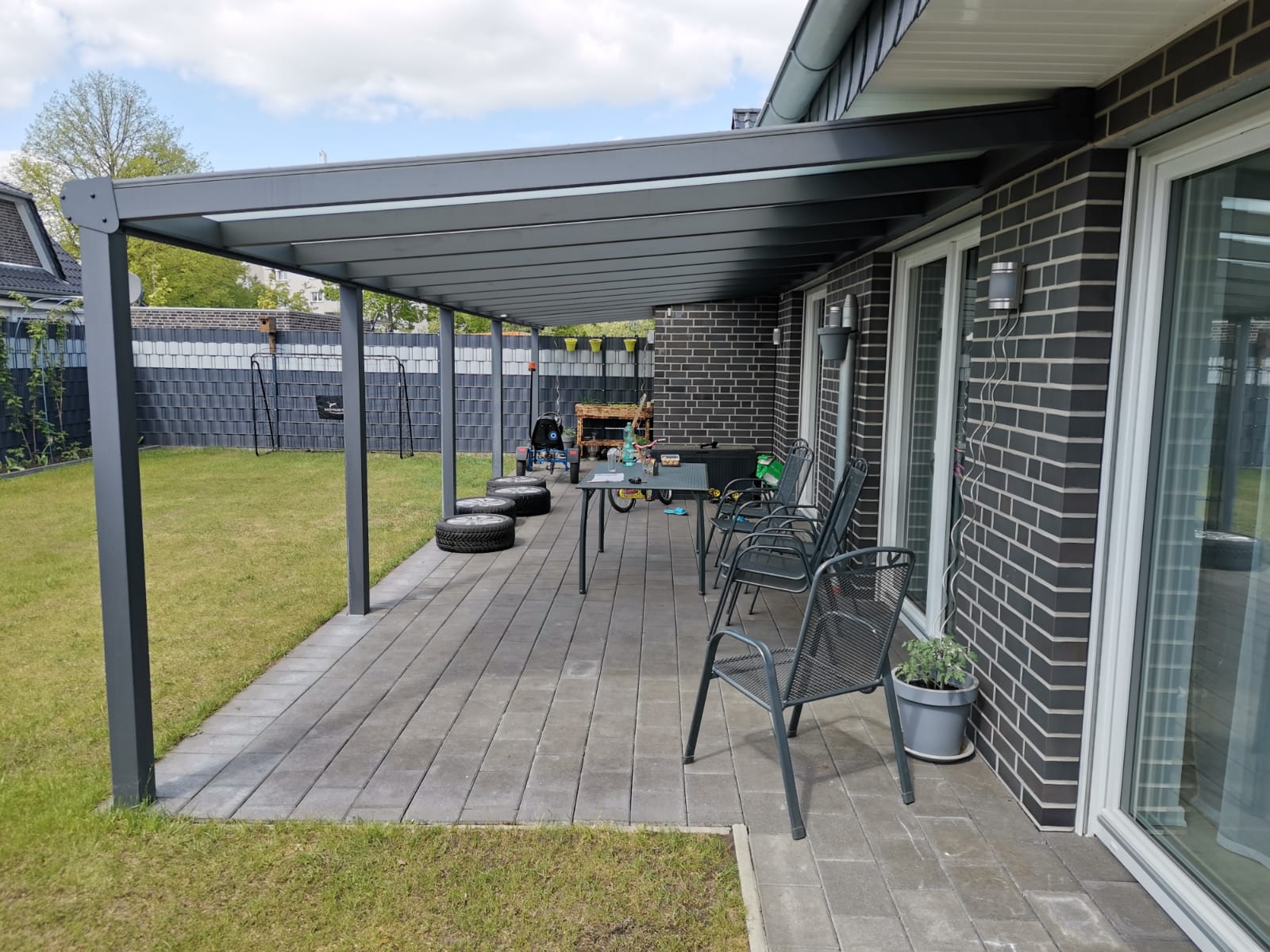 Terrassendach Referenz