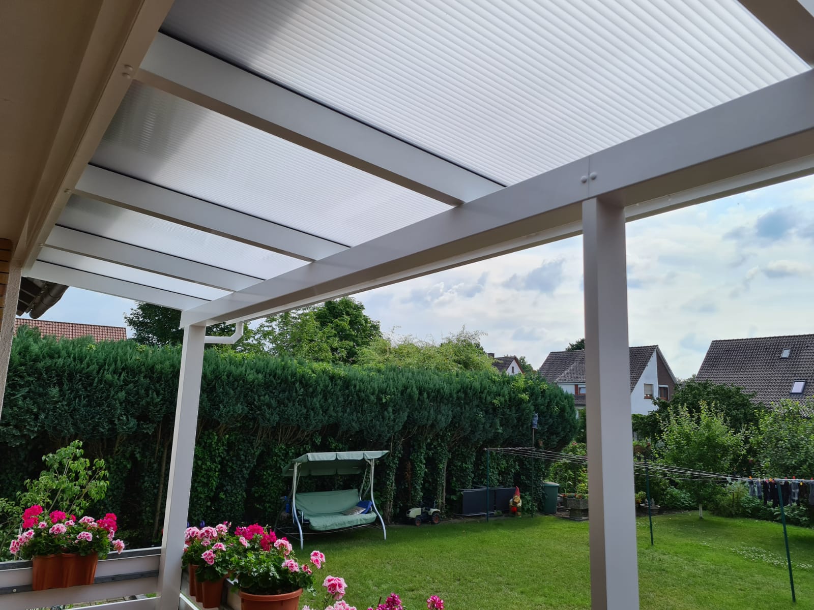 Terrassendach Referenz