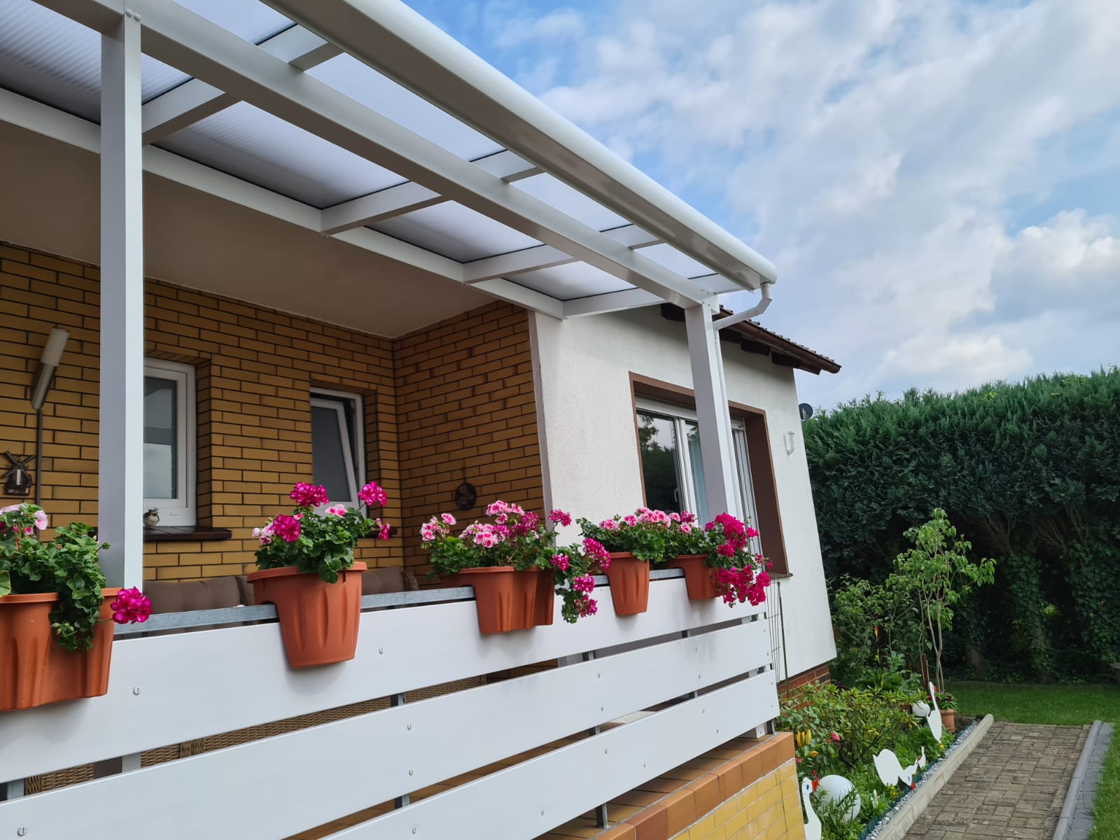 Terrassendach Referenz