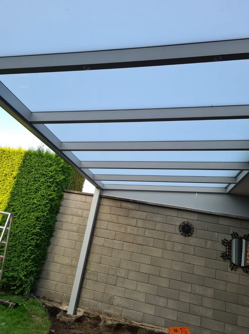 Terrassendach-Bausatz 6 × 4 m